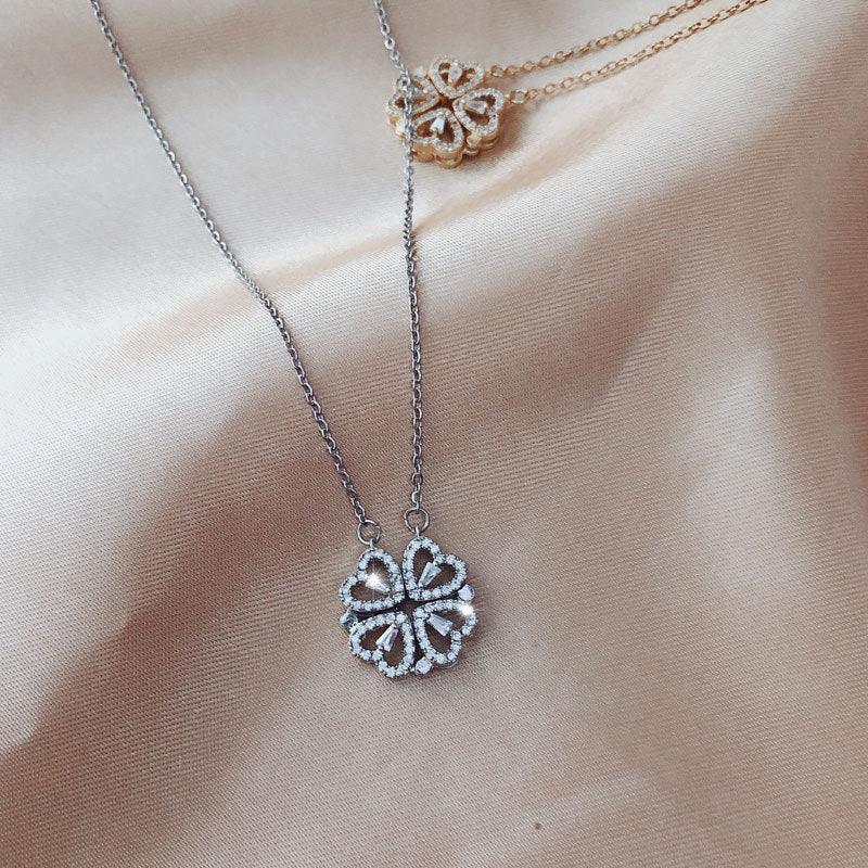 ✨ LuckyGlow™ 4-Leaf Clover Necklace