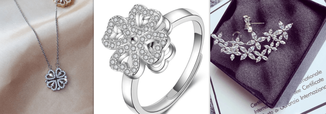 ✨ LuckyGlow™ 4-Leaf Clover Necklace