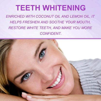 Whitening Strips by PURPLE™ + FREE Mineral Powder